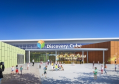 Construction Has Begun on the Carousel Canopy Addition at Discovery Cube LA