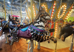 Discovery Cube LA Carousal Ribbon Cutting Ceremony