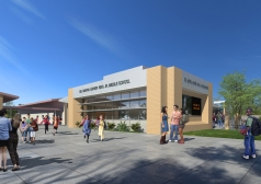Construction Has Started on Martin Luther King Middle School Admin/Library Building Renovation