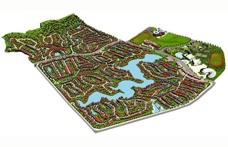 Longhu-Blue-Lake-County-Housing-Development-11-Masterplan